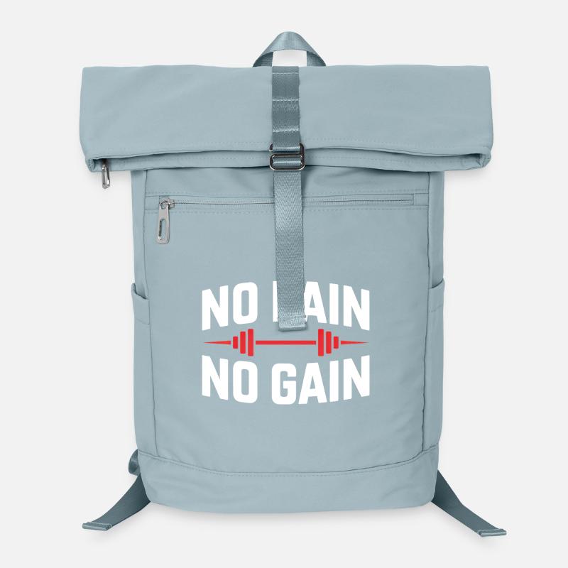 Pas de douleur, pas de gain – Dicton classique de la salle de sport Sac à dos ordinateur