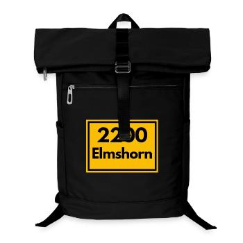 OLD POSTCODE POSTCODE RETRO 2200 ELMSHORN - Laptop Backpack - black - Front