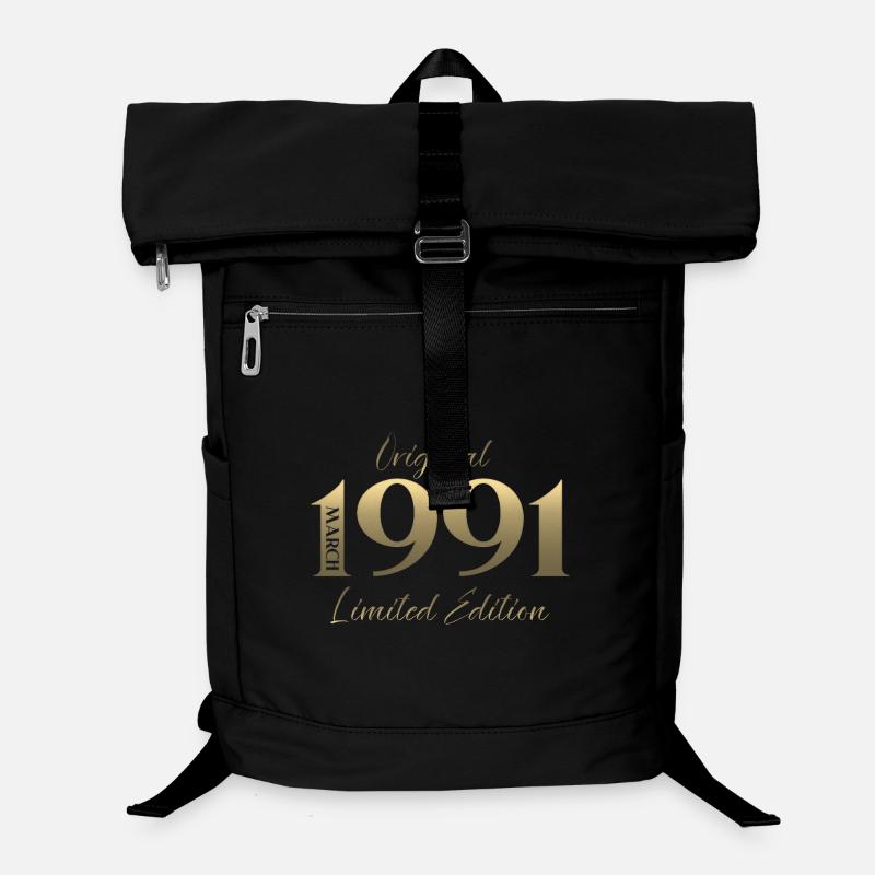 35. Geburtstag Geschenk Mann Frau März 1991 Laptop-Rucksack 