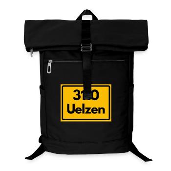 ANCIEN CODE POSTAL 3110 UELZEN HUNDERTWASSER - Sac à dos ordinateur - noir - Devant