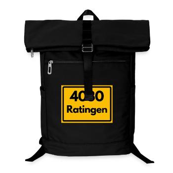ANCIEN CODE POSTAL RÉTRO 4030 RATINGEN - Sac à dos ordinateur - noir - Devant
