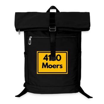 OLD POSTCODE POSTCODE RETRO 4130 MOERS - Laptop Backpack - black - Front