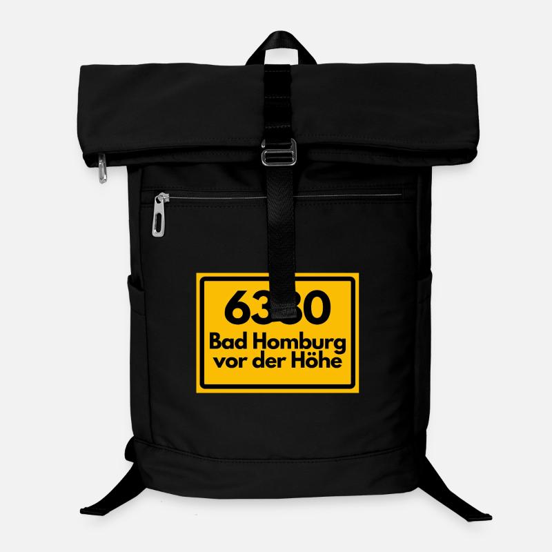 ALTE POSTLEITZAHL PLZ 6380 BAD HOMBURG VOR D HÖHE Laptop-Rucksack 