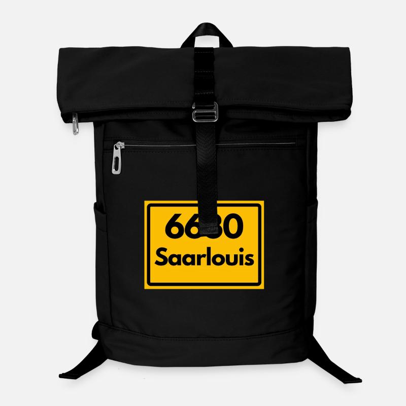 ANCIEN CODE POSTAL RÉTRO 6630 SAARLOUIS HEIMAT Sac à dos ordinateur