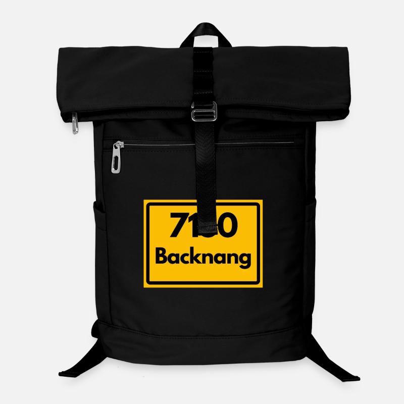 ALTE POSTLEITZAHL PLZ RETRO 7150 BACKNANG HEIMAT Laptop-Rucksack 