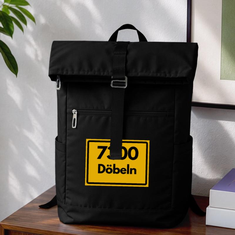 ANCIEN CODE POSTAL 7300 DÖBELN SAXE, DDR OSTALGIE Sac à dos ordinateur