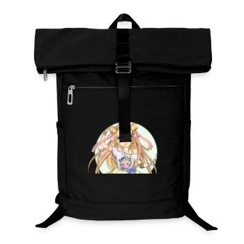 Manga - Laptop-Rucksack  - Schwarz - Vorne