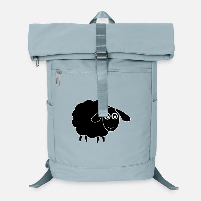 mouton mouton noir Sac à dos ordinateur