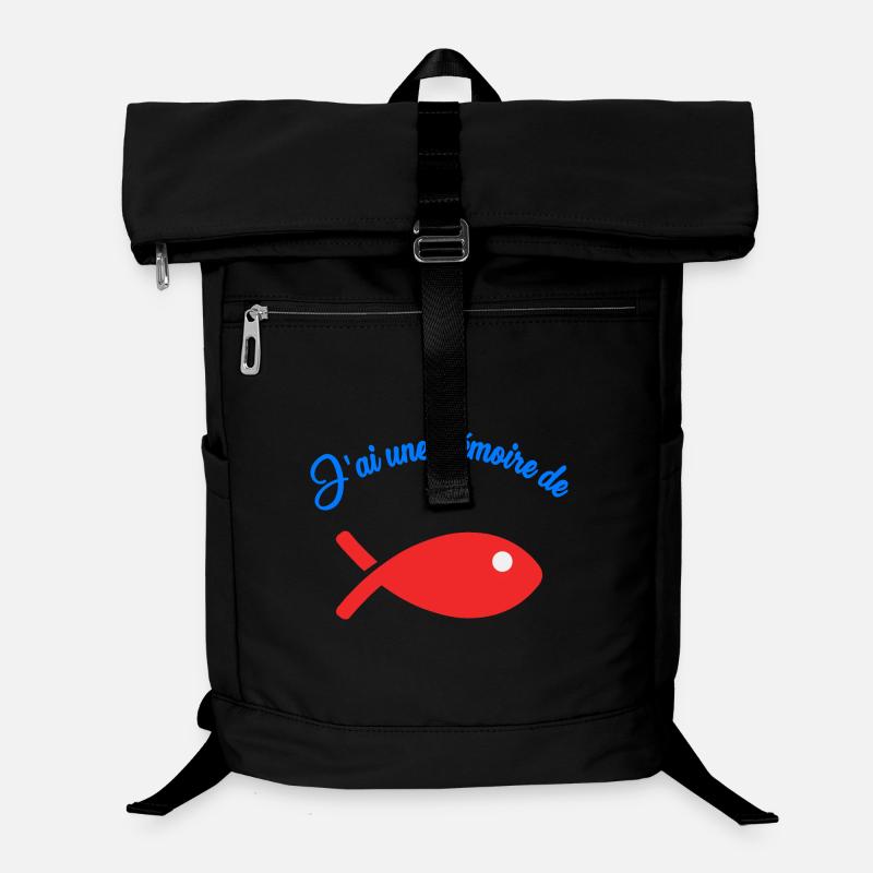 POISSON. MEMOIRE Sac à dos ordinateur