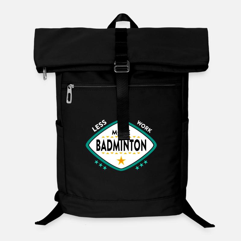 Badminton Federball Sport Laptop-Rucksack 