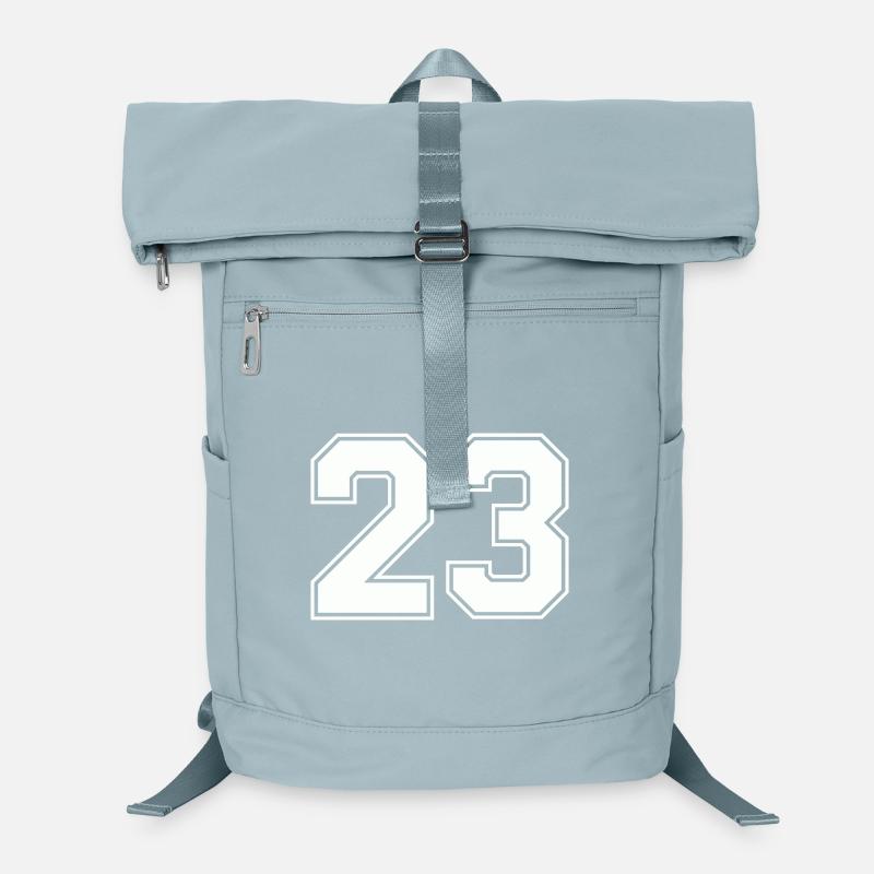 Geometric Number Design 23 Laptop Backpack