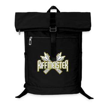 Riffmeister Crossed Guitars - Laptop Backpack - black - Front