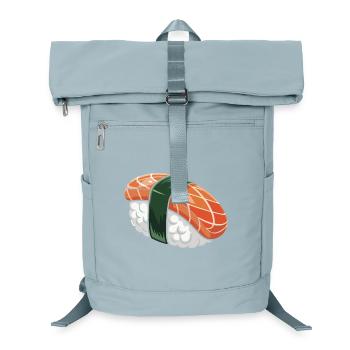 Nigiri Sushi mit Grüner Band - Laptop-Rucksack  - Eisblau - Vorne