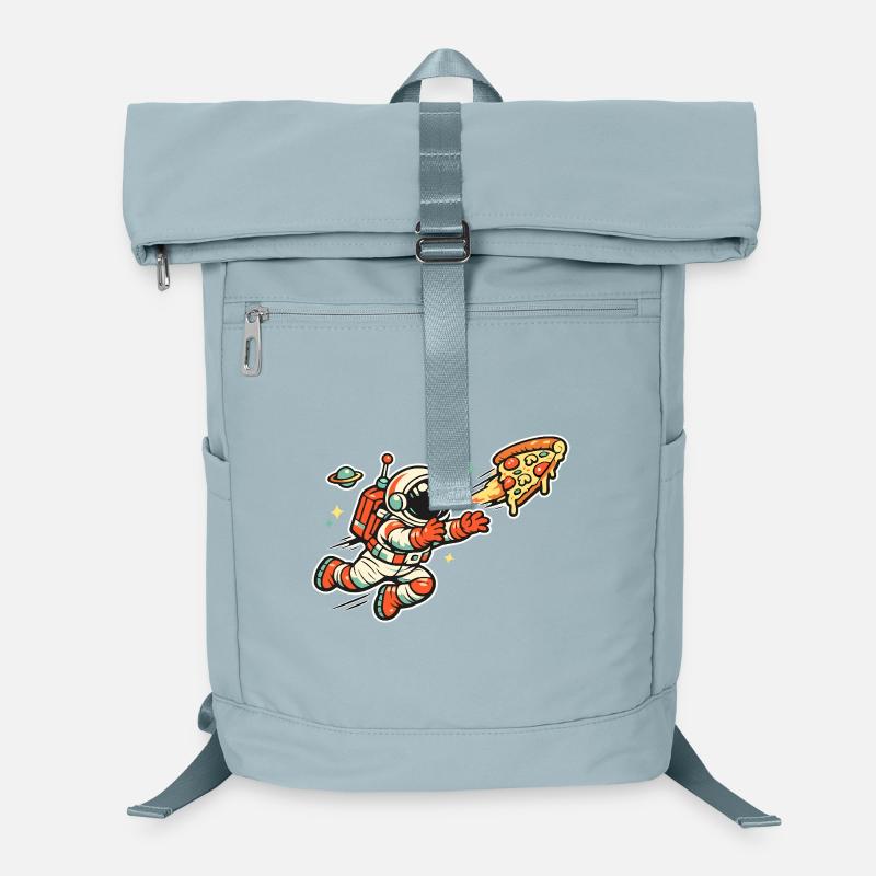 Astronaute à la chasse à la pizza Sac à dos ordinateur