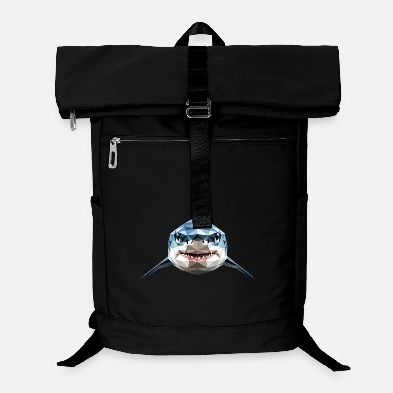 Shark Tiger Shark Diver Cute Sharks Great White Shark Laptop Backpack
