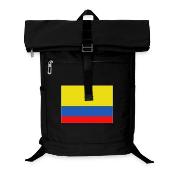 Colombia flag - Laptop Backpack - black - Front