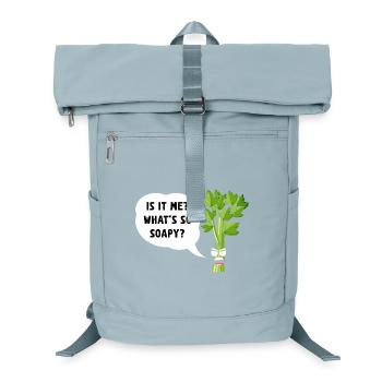 Sassy Celery: Is It Me? - Laptop Backpack - ice blue - Front