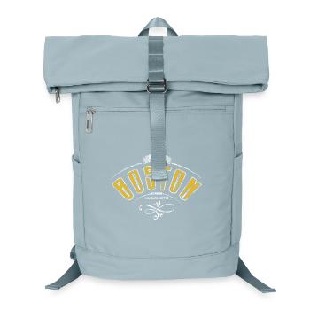 Boston Grunge-Effekt - Laptop-Rucksack  - Eisblau - Vorne