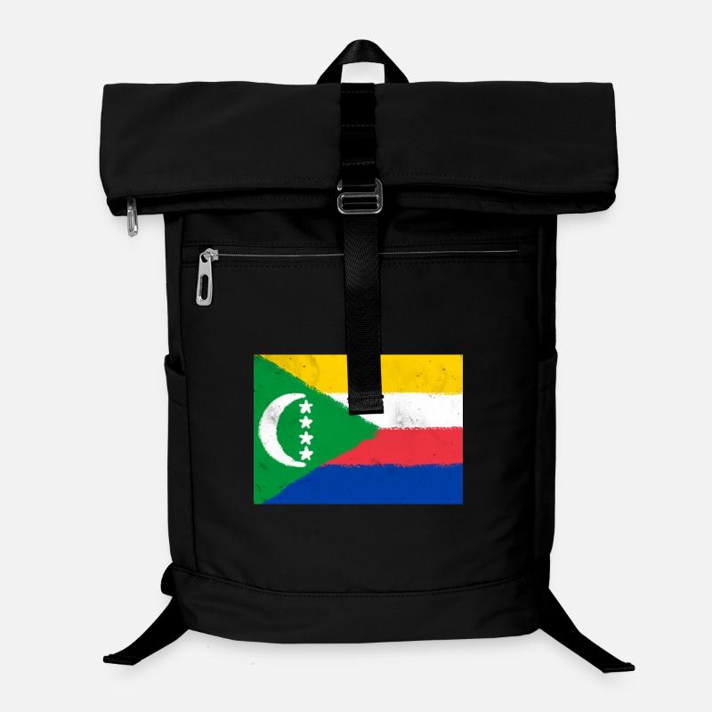 Flagge der Komoren Laptop-Rucksack 