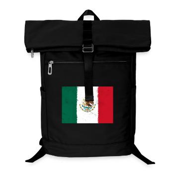 Drapeau du Mexique - Sac à dos ordinateur - noir - Devant