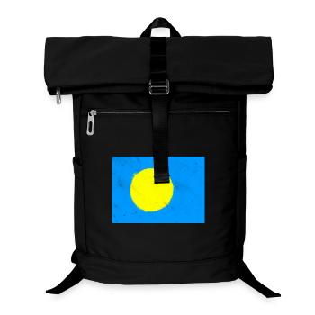 Drapeau des Palaos - Sac à dos ordinateur - noir - Devant