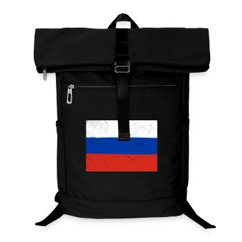 Drapeau de la Russie - Sac à dos ordinateur - noir - Devant