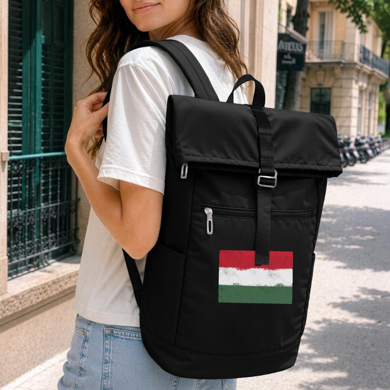 Flagge von Ungarn Laptop-Rucksack 