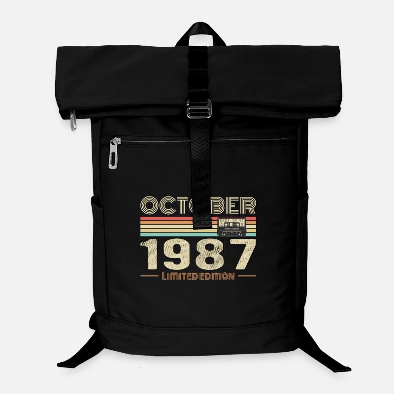 Anniversaire octobre 1987 - Birthday october 1987 Sac à dos ordinateur