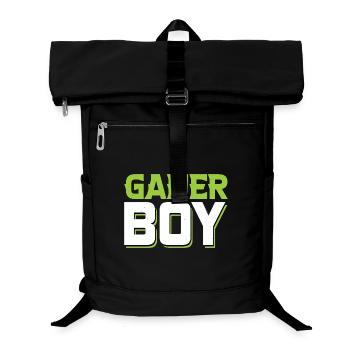 Gamer Boy - Laptop-Rucksack  - Schwarz - Vorne