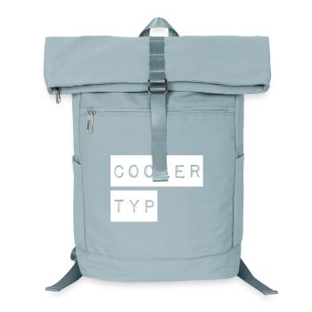 So sieht ein cooler Typ aus - Laptop-Rucksack  - Eisblau - Vorne