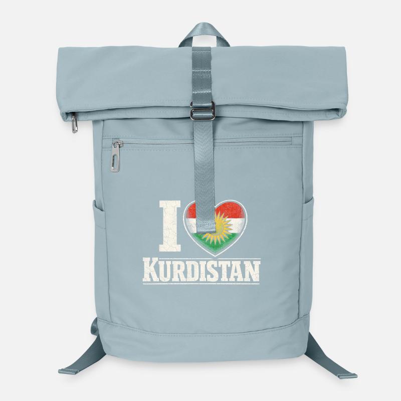 I Love Kurdistan Kurde Kurden Laptop-Rucksack 