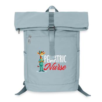 Infirmière pédiatrique Médecine de la girafe - Sac à dos ordinateur - bleu glacier - Devant
