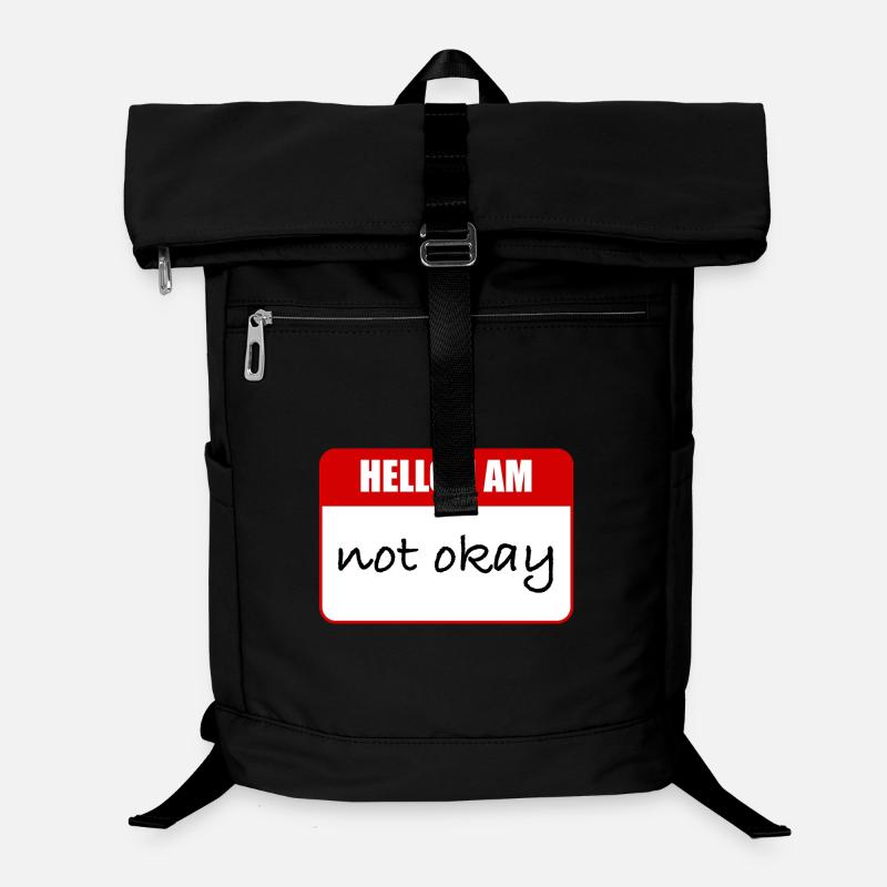 Hallo, mir geht es nicht gut Laptop-Rucksack 