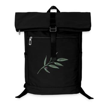 Olive Branch - Laptop Backpack - black - Front