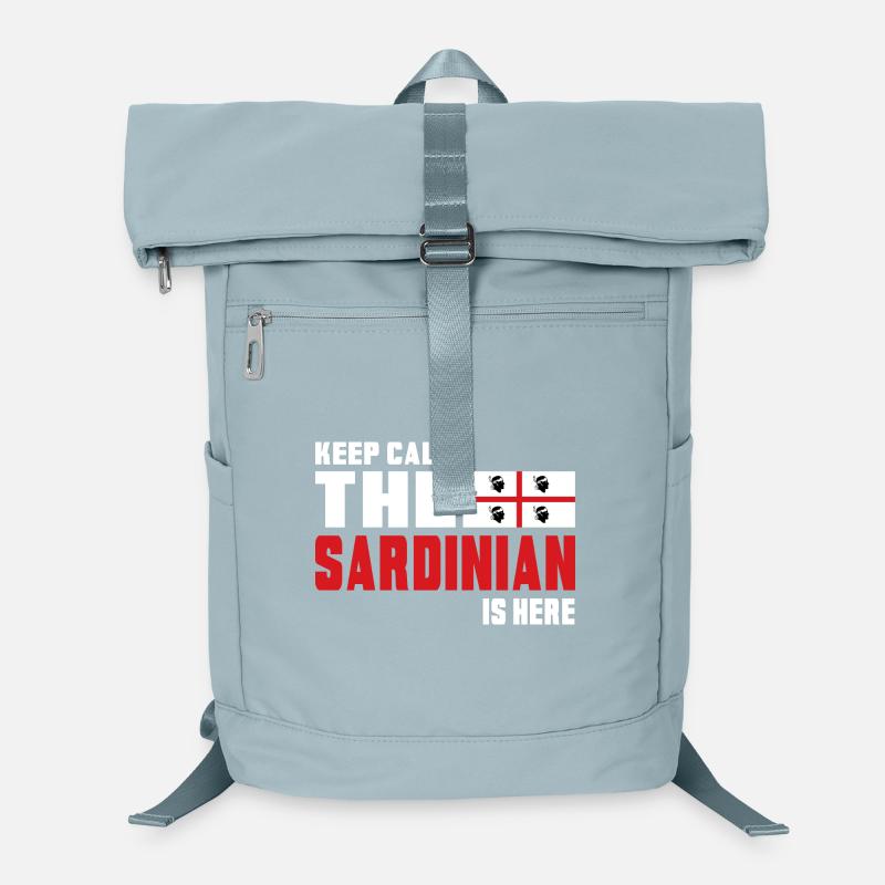 Keep Calm Sardinia flag design Laptop Backpack