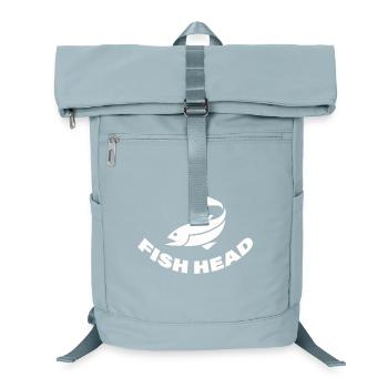 TÊTE DE POISSON - Sac à dos ordinateur - bleu glacier - Devant
