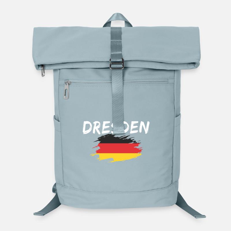 Dresden Germany Flag Laptop Backpack