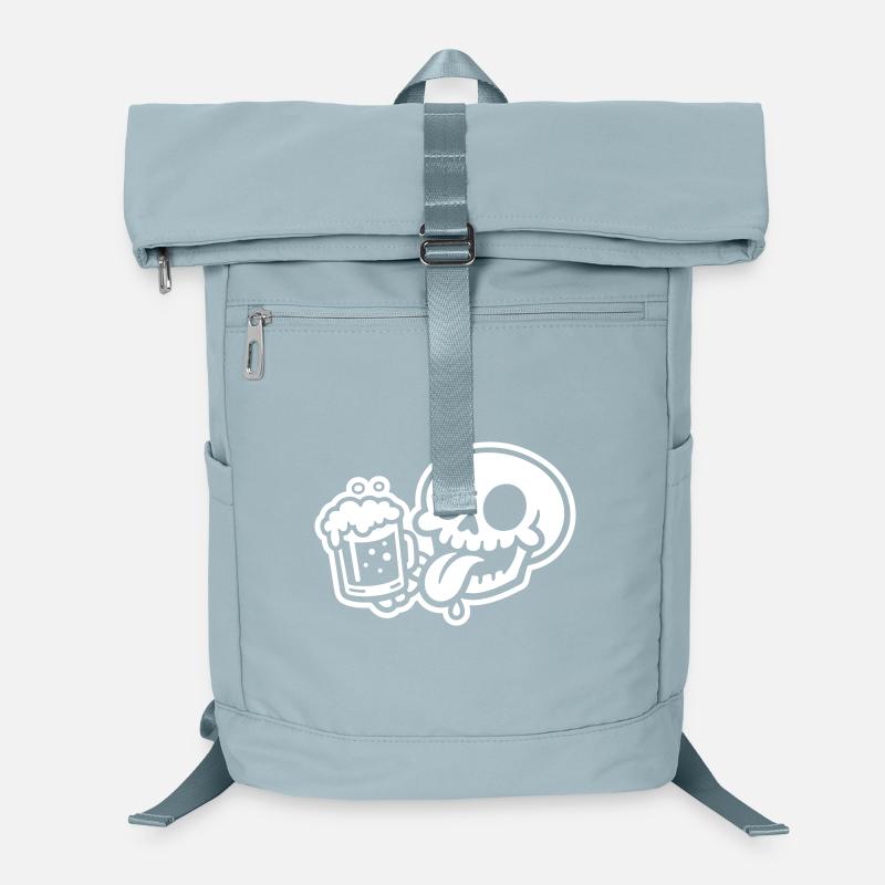 Skeleton Beer Glass Funny Laptop Backpack