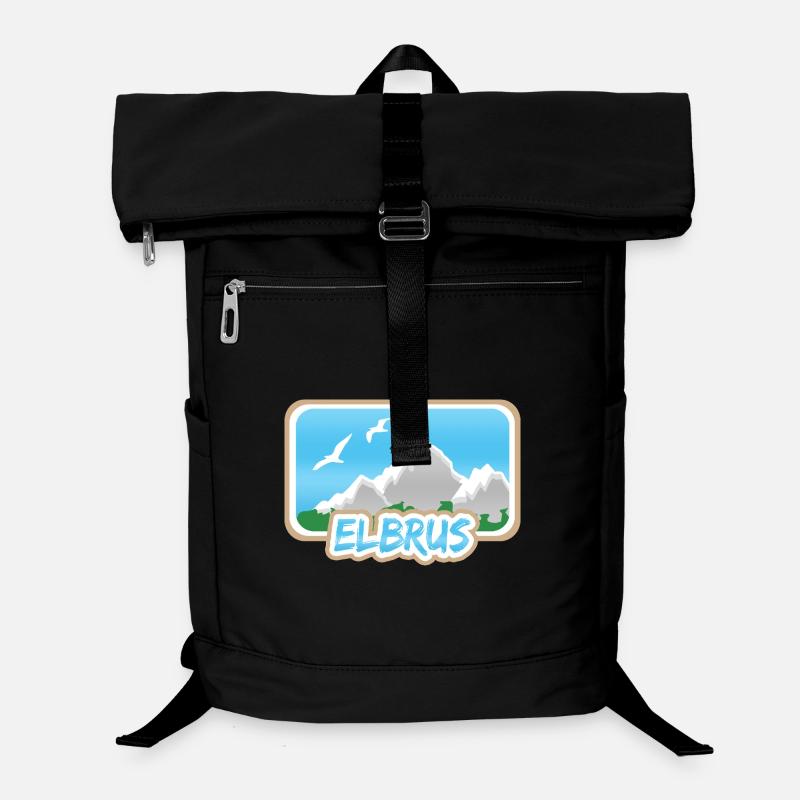 Elbrus als Berg Laptop-Rucksack 