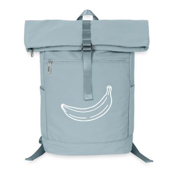 Banane minimal Geschenk minimalistisch  - Laptop-Rucksack  - Eisblau - Vorne