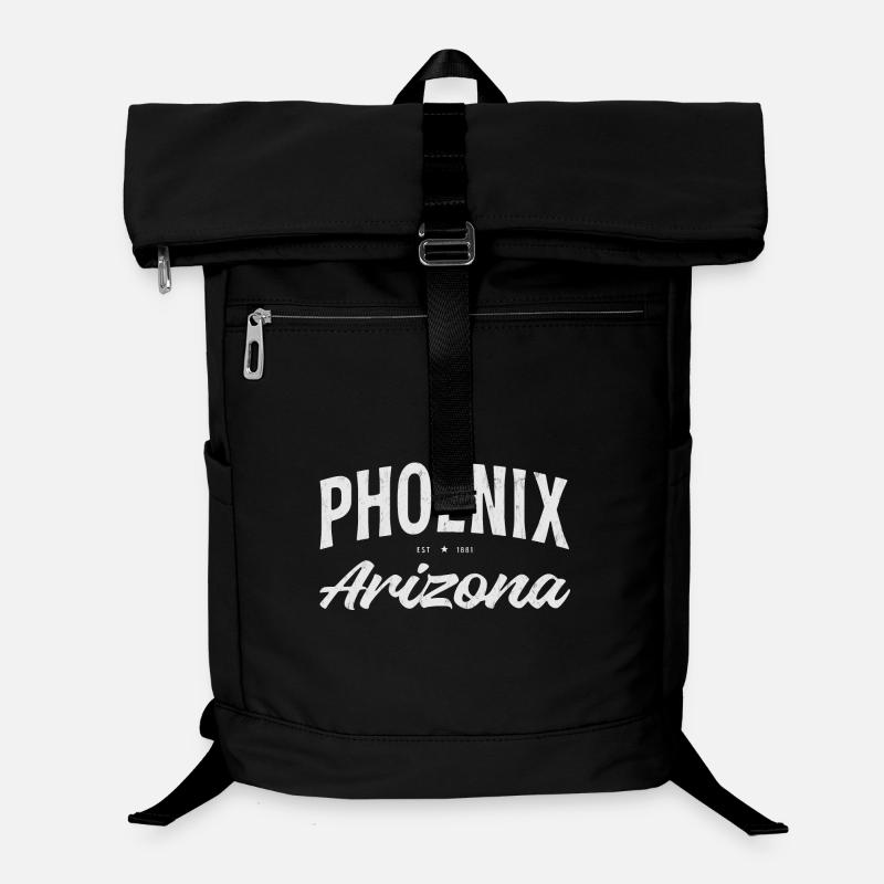 Phoenix Arizona Vintage Logo - Laptop Backpack - black