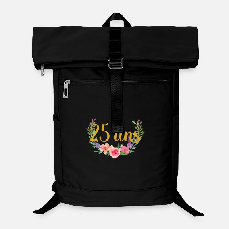 fleurs anniversaire 25ans Sac à dos ordinateur