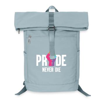Mois de la fierté LGBT - Pride Never Die - Sac à dos ordinateur - bleu glacier - Devant