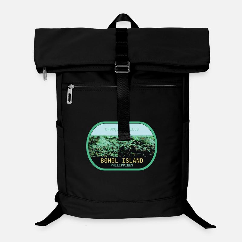 Die Chocolate Hills in Bohol, Philippinen Laptop-Rucksack 