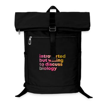 biologie - Sac à dos ordinateur - noir - Devant