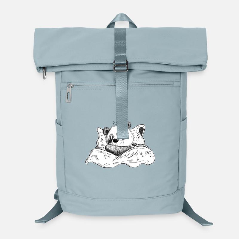 Panda Bär Schläft Und Träumt Gute Nacht Laptop-Rucksack 