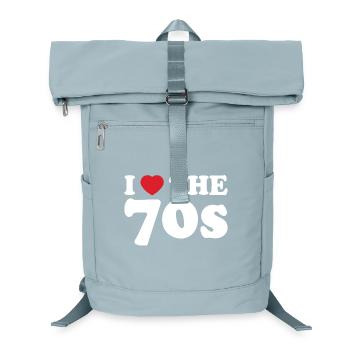 Amour des Années 70 - Sac à dos ordinateur - bleu glacier - Devant