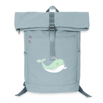 narwhal - Laptop Backpack - ice blue - Front