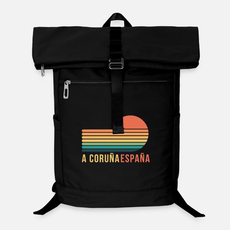 A Coruña España Laptop-Rucksack 
