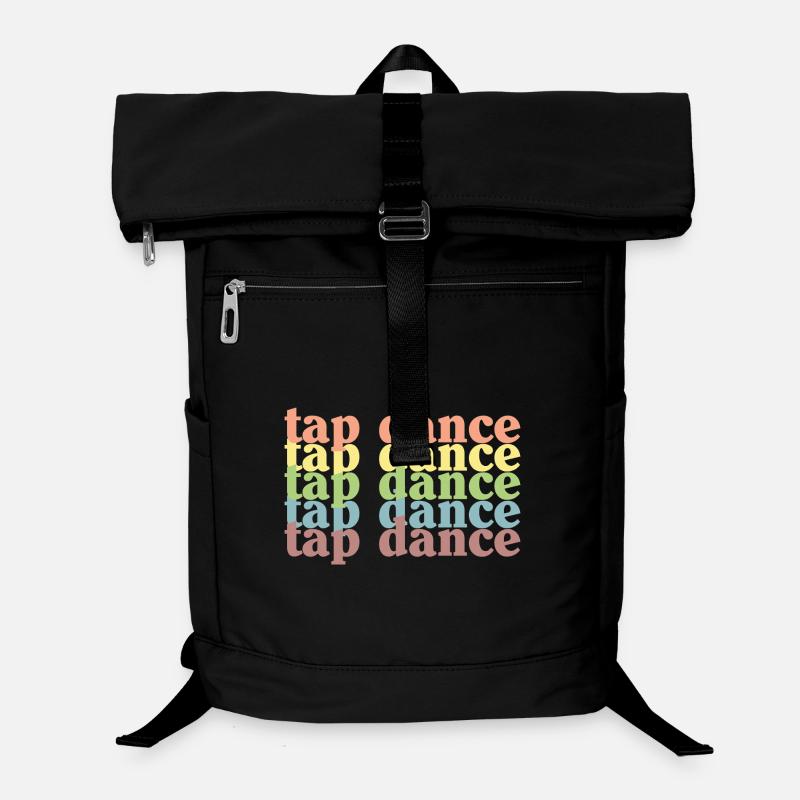 Tap Dance Pastell Raster Laptop-Rucksack 